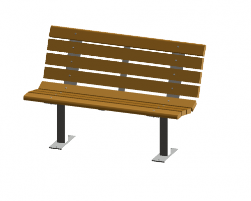 Contour Bench with Backrest