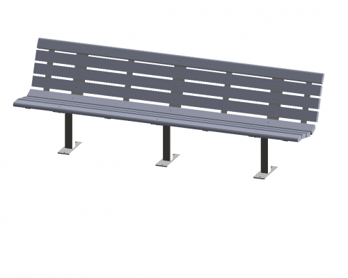 Contour Bench with Backrest