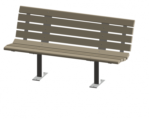 Contour Bench with Backrest