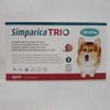 Simparica Trio Chewable Tablets for Dogs weighing 10-20kg (22.1-44) lbs 3 Pack | Unitedpetworld.Com