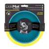 Lickimat Wobble Bowl Treat For Dogs & Cats Turquoise | Unitedpetworld.Com