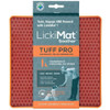 Lickimat Soother Tuff Pro For Dogs & Cats Orange | Unitedpetworld.Com
