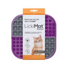 Lickimat Slomo Treat Mat For Cats Purple | Unitedpetworld.Com