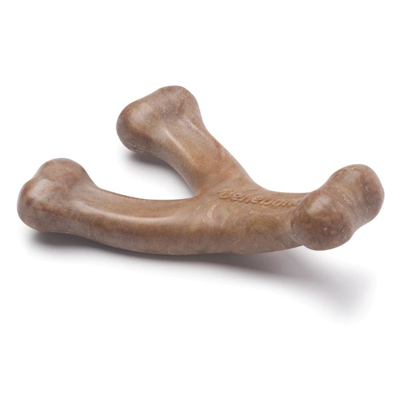 Benebone Puppy Wishbone Bacon Dog Chew Toy | Unitedpetworld.Com