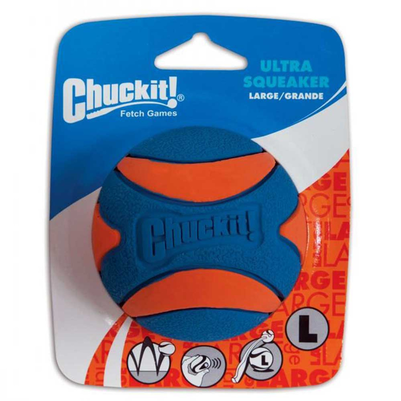 Chuckit! Ultra Squeaker Ball For Dogs | Unitedpetworld.Com