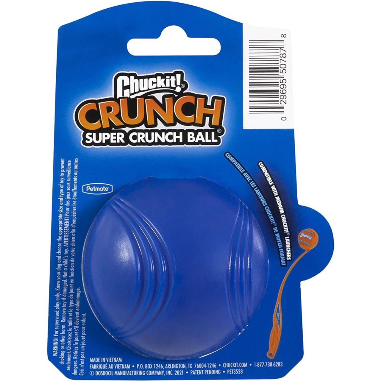 Chuckit! Super Crunch Ball Dog Toy | Unitedpetworld.Com