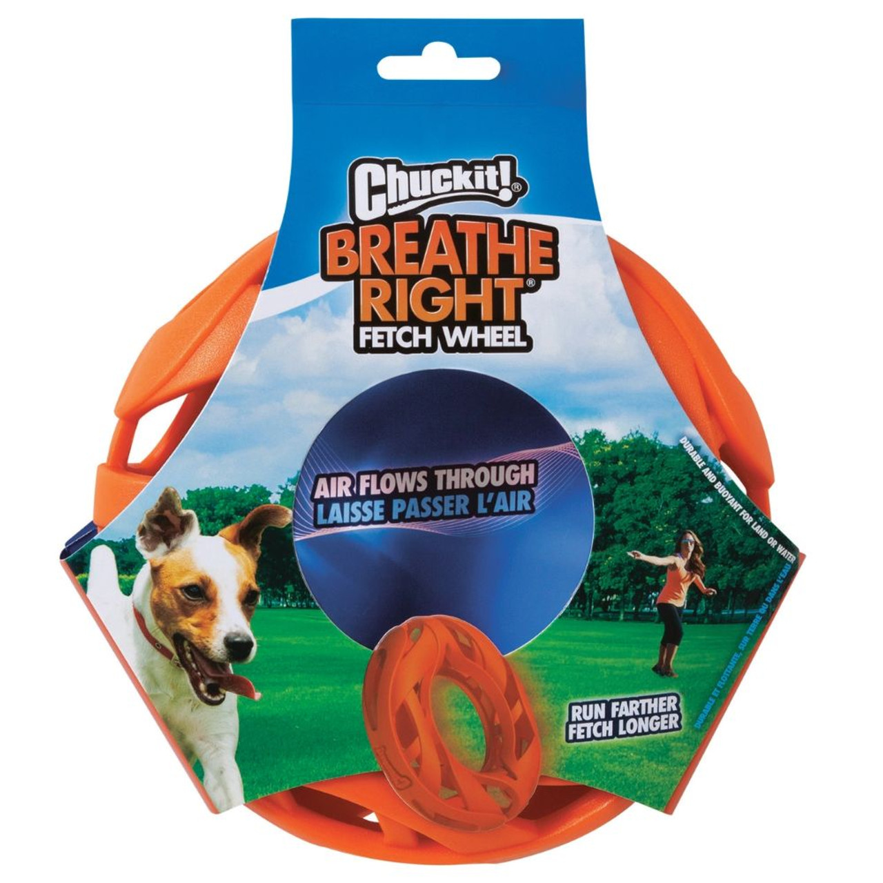 Chuckit! Breathe Right Fetch Wheel Dog Toys | Unitedpetworld.Com