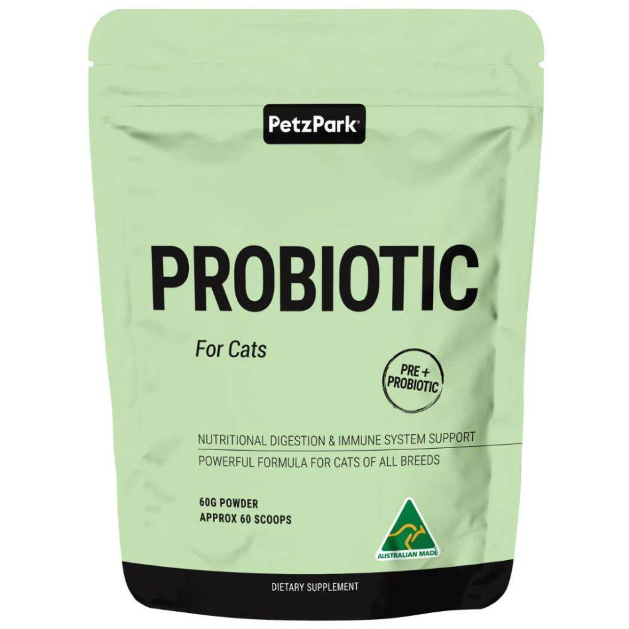 Petz Park Probiotic for Cats natural - No additional flavour added 60 Scoops