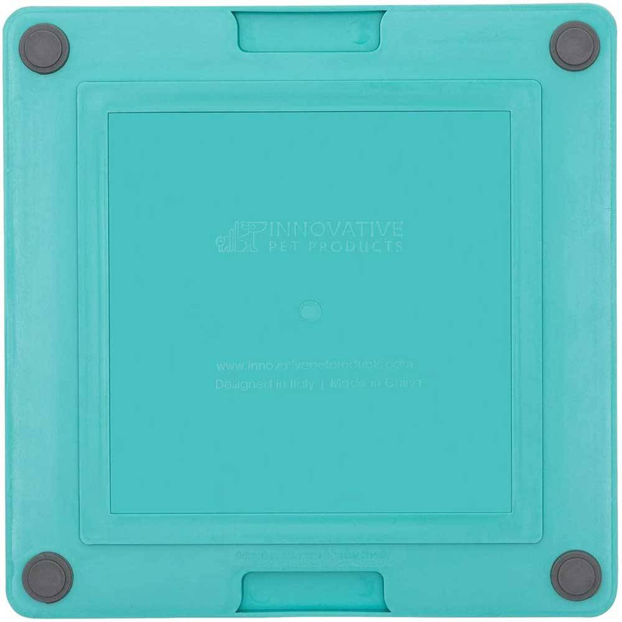 Lickimat Playdate Deluxe Treat Mat for Dogs & Cats Turquoise | Unitedpetworld.Com