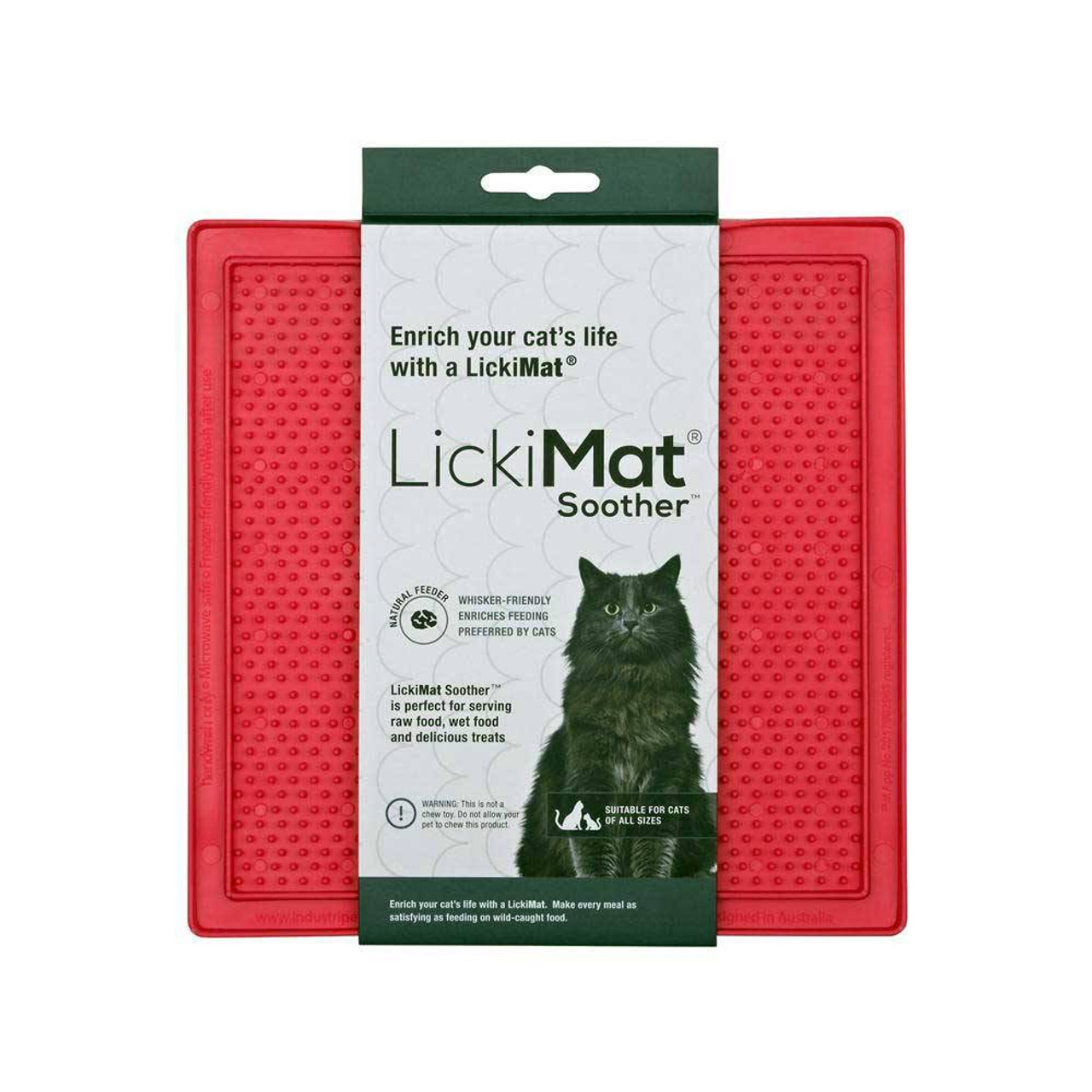 LickiMat Soother Slow Feeder Mat for Cats