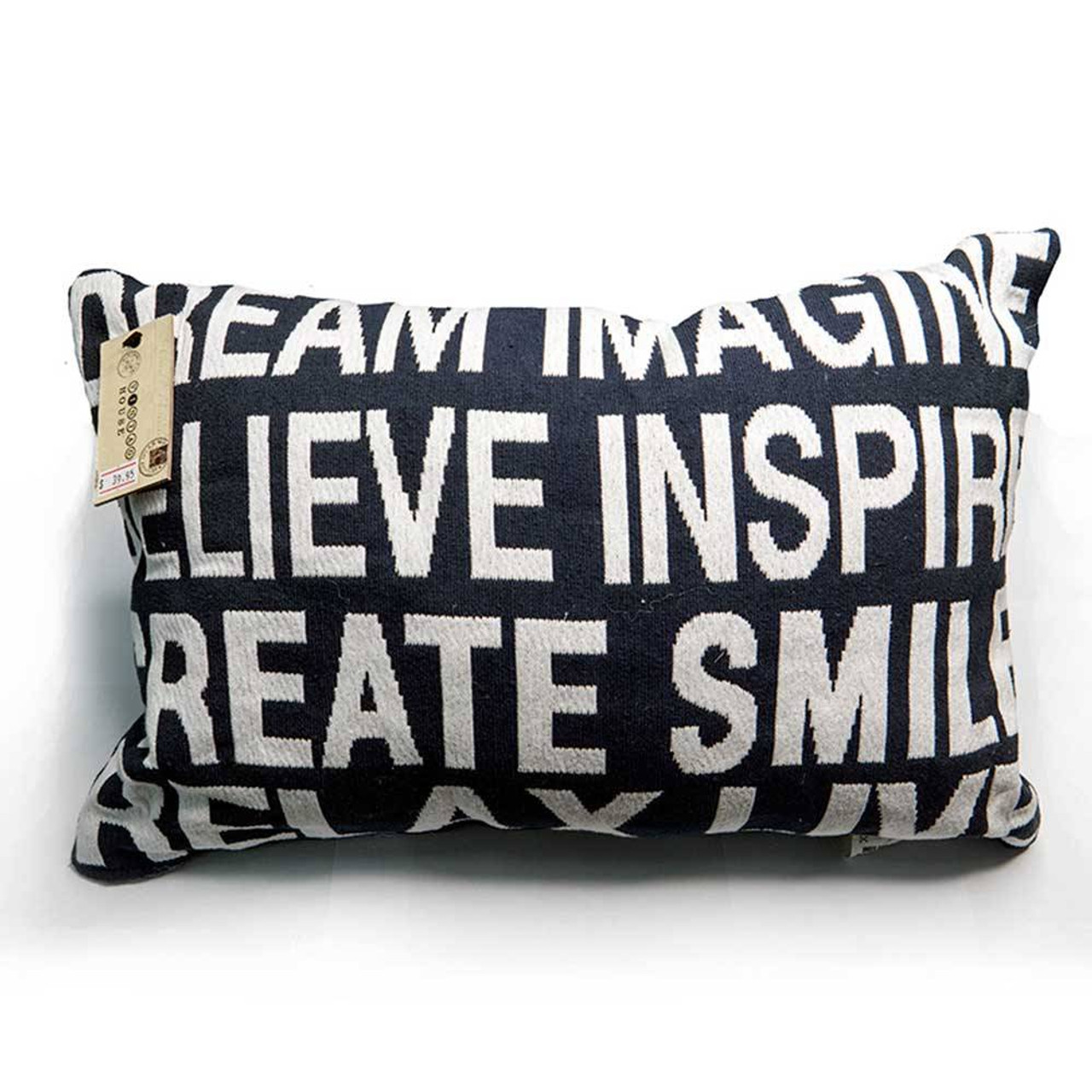 Park B. Smith Vintage House Pillow, Inspire Pattern | Unitedpetworld.Com