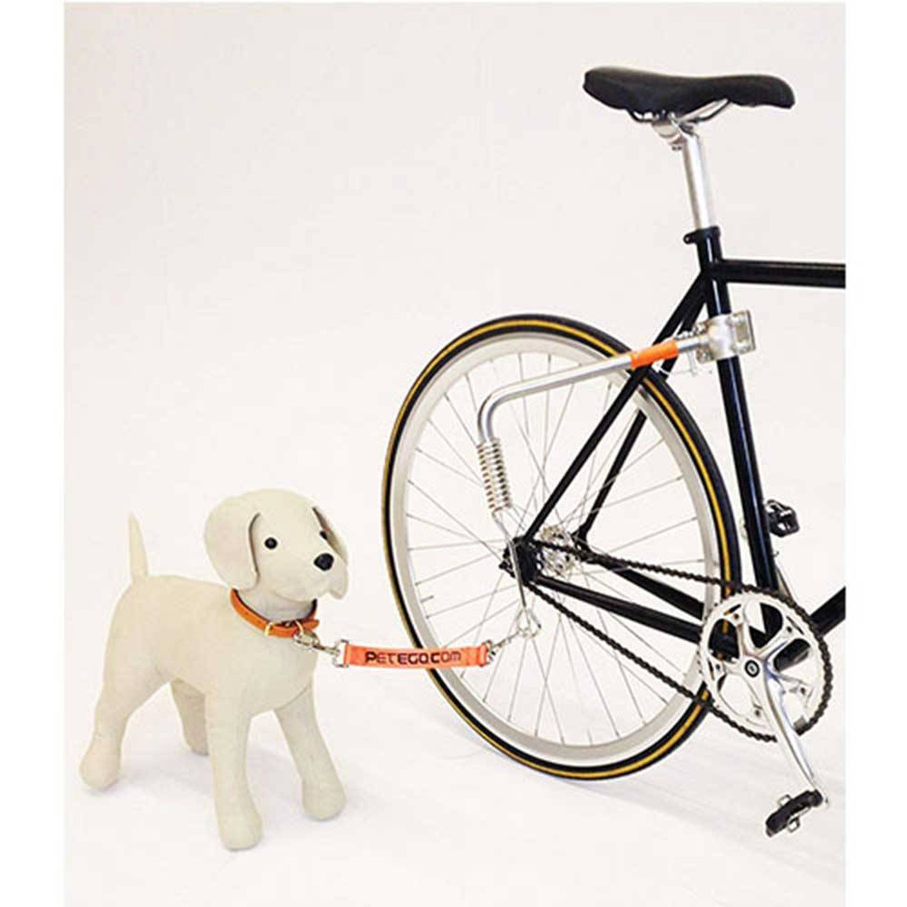 Petego SpringLead Universal Bicycle Leash | Unitedpetworld.Com