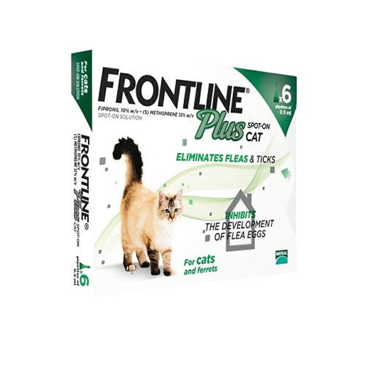 Frontline Plus Flea and Tick Spot-on For Cats and Kittens
