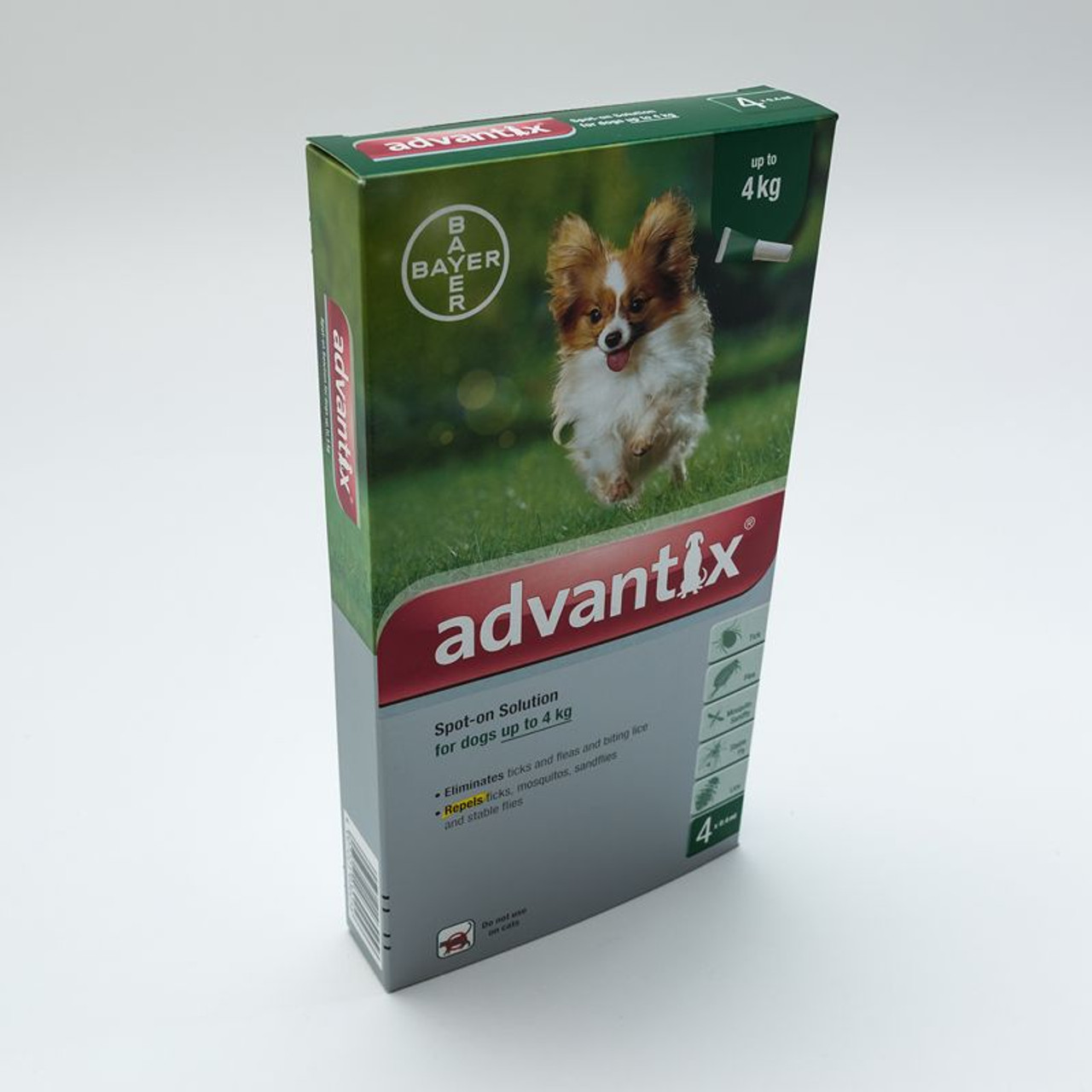 Advantix Small Dogs under 4kg | Unitedpetworld.Com