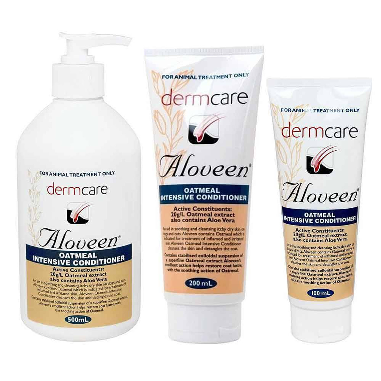 Dermcare Aloveen Oatmeal Intensive Conditioner For Dogs & Cats