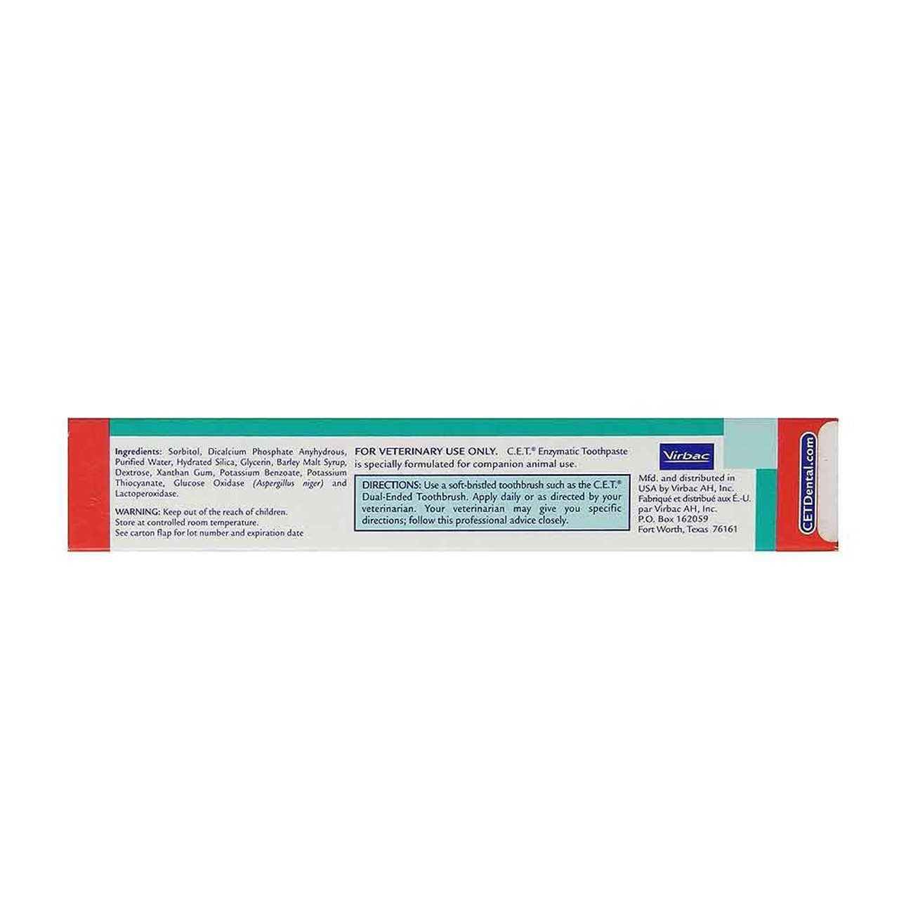 Virbac C.E.T Enzymatic Toothpaste for Dogs & Cats, Malt Flavor | Unitedpetworld.Com