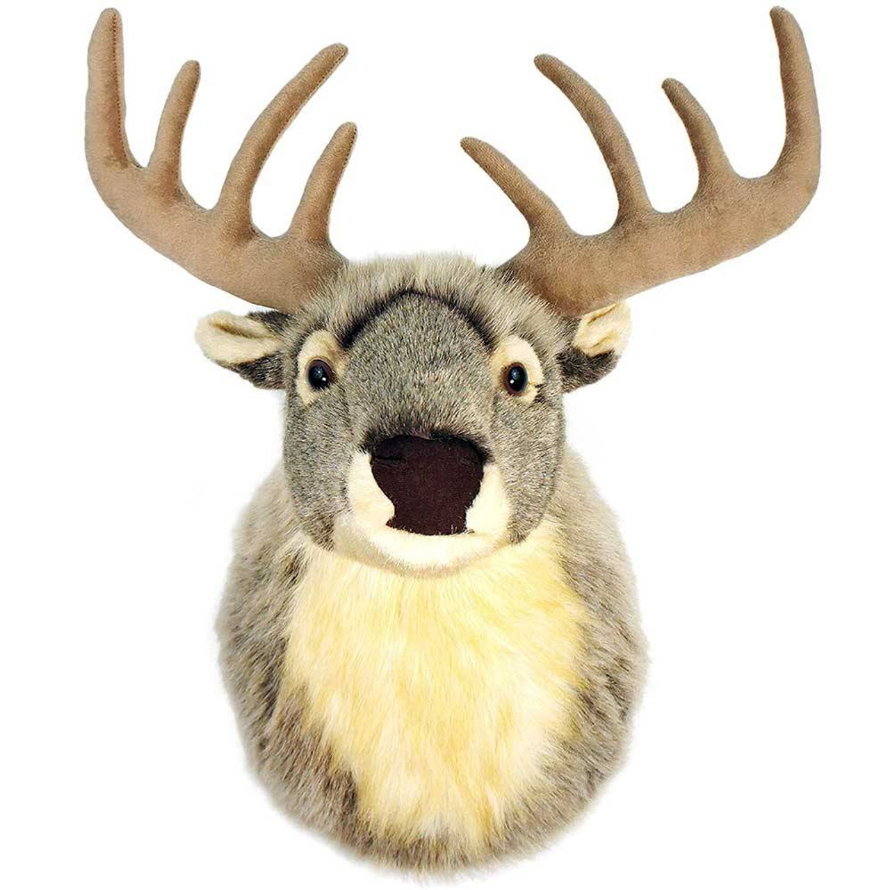 stuffed animal deer head