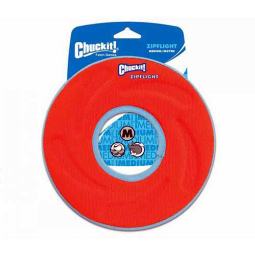 Chuckit! Zipflight Dog Toy, Medium 8" (20Cm) Diameter | Unitedpetworld.Com