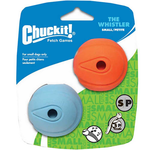 Chuckit! Whistler Ball Dog Toy, Small 2" (5Cm) - 2Pack | Unitedpetworld.Com