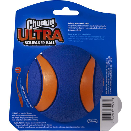 Chuckit! Ultra Squeaker Ball Dog Toy Extra-Large 1-Pk | Unitedpetworld.Com