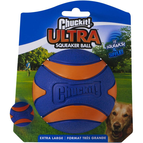 Chuckit! Ultra Squeaker Ball Dog Toy Extra-Large 1-Pk | Unitedpetworld.Com