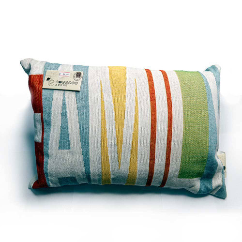 Park B. Smith Vintage House Pillow, Family Pattern | Unitedpetworld.Com