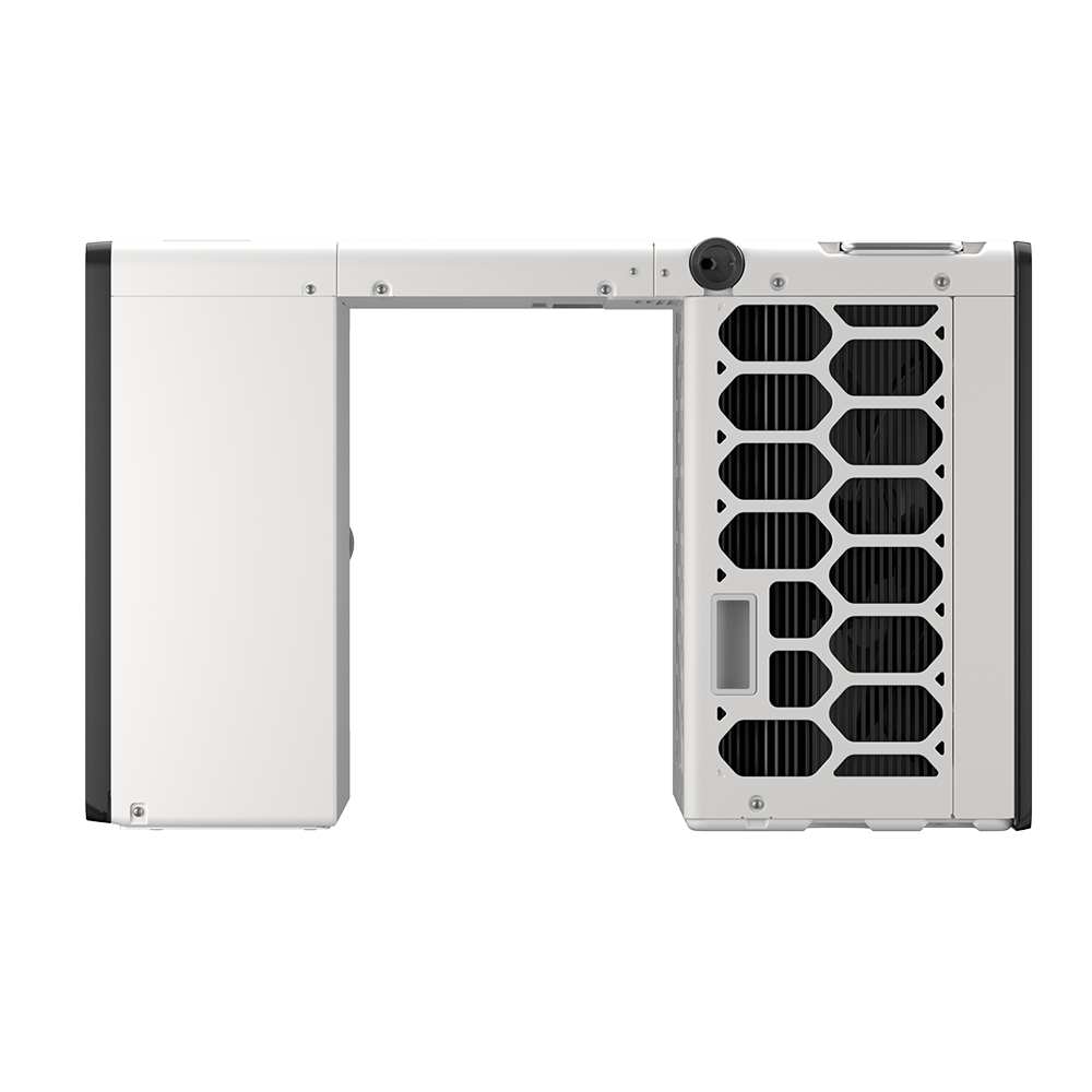 Midea MAH09H1AGR Packaged Window Heat Pump - Side View Midea MAH09H1AGR Packaged Window Heat Pump - Side View