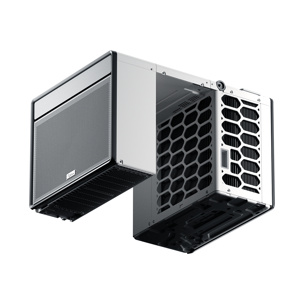 Midea MAH09H1AGR Packaged Window Heat Pump - Angled View Midea MAH09H1AGR Packaged Window Heat Pump - Angled View