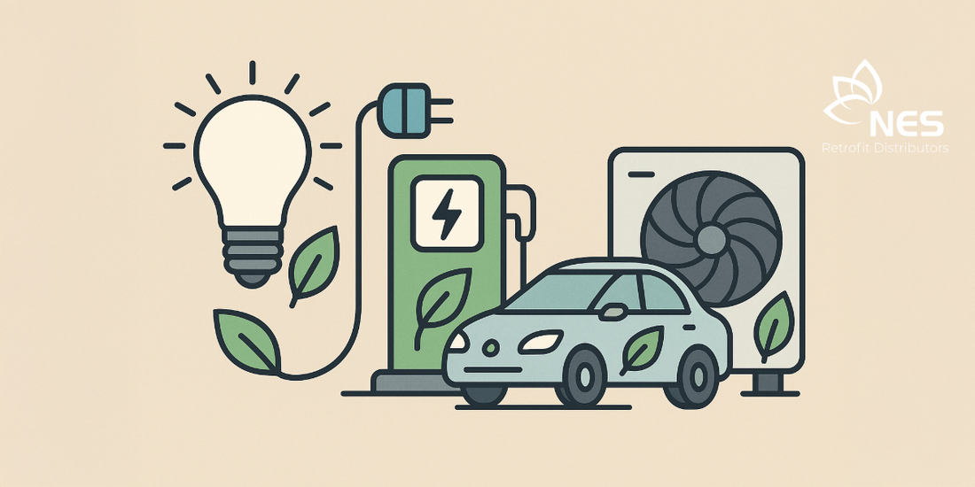 Why LED Lights, EV Chargers, and Heat Pumps Are the Future of Smart Homes