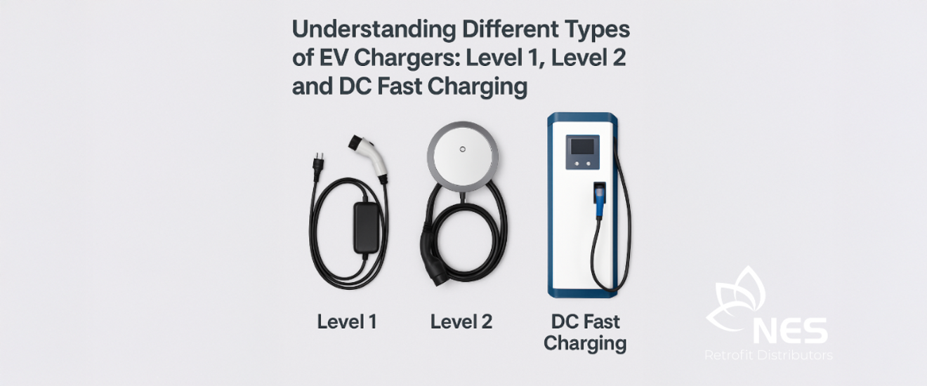 Understanding Different Types of EV Chargers: Level 1, Level 2, and DC Fast Charging