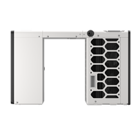 Midea MAH09H1AGR Packaged Window Heat Pump - Side View Midea MAH09H1AGR Packaged Window Heat Pump - Side View