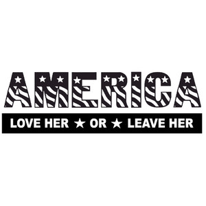 America Love it or Leave it Tee America Love it or Leave it Tee