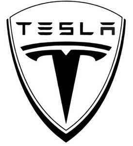 Tesla Logo Sticker