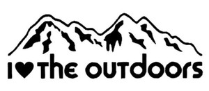 Love the Outdoors Sticker