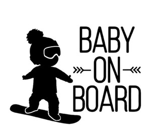 Baby on Board Sticker Baby on Board Sticker
