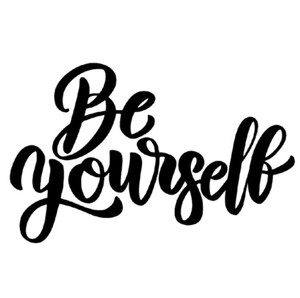 Be Yourself Sticker Be Yourself Sticker