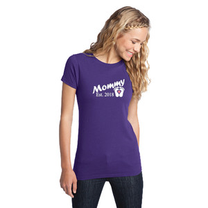 Mommy Est Year Tee Mommy Est Year Tee