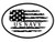 USA Flag US Navy Oval Sticker