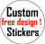 Your custom sticker