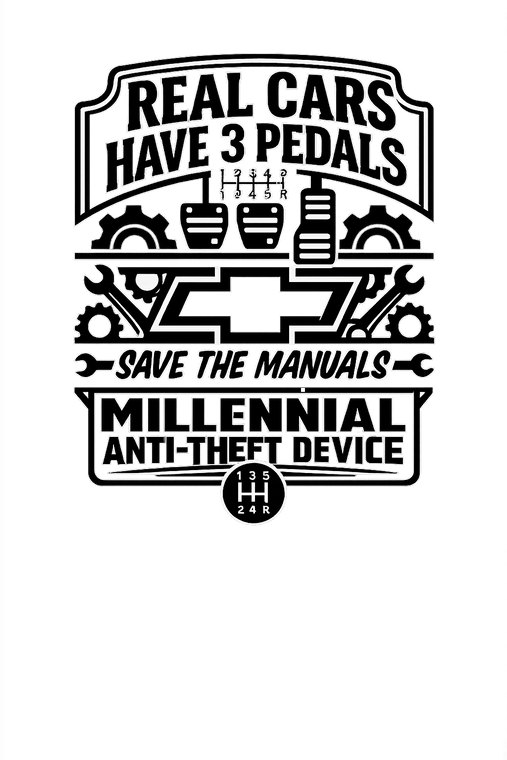 Real Cars Have 3 Pedals