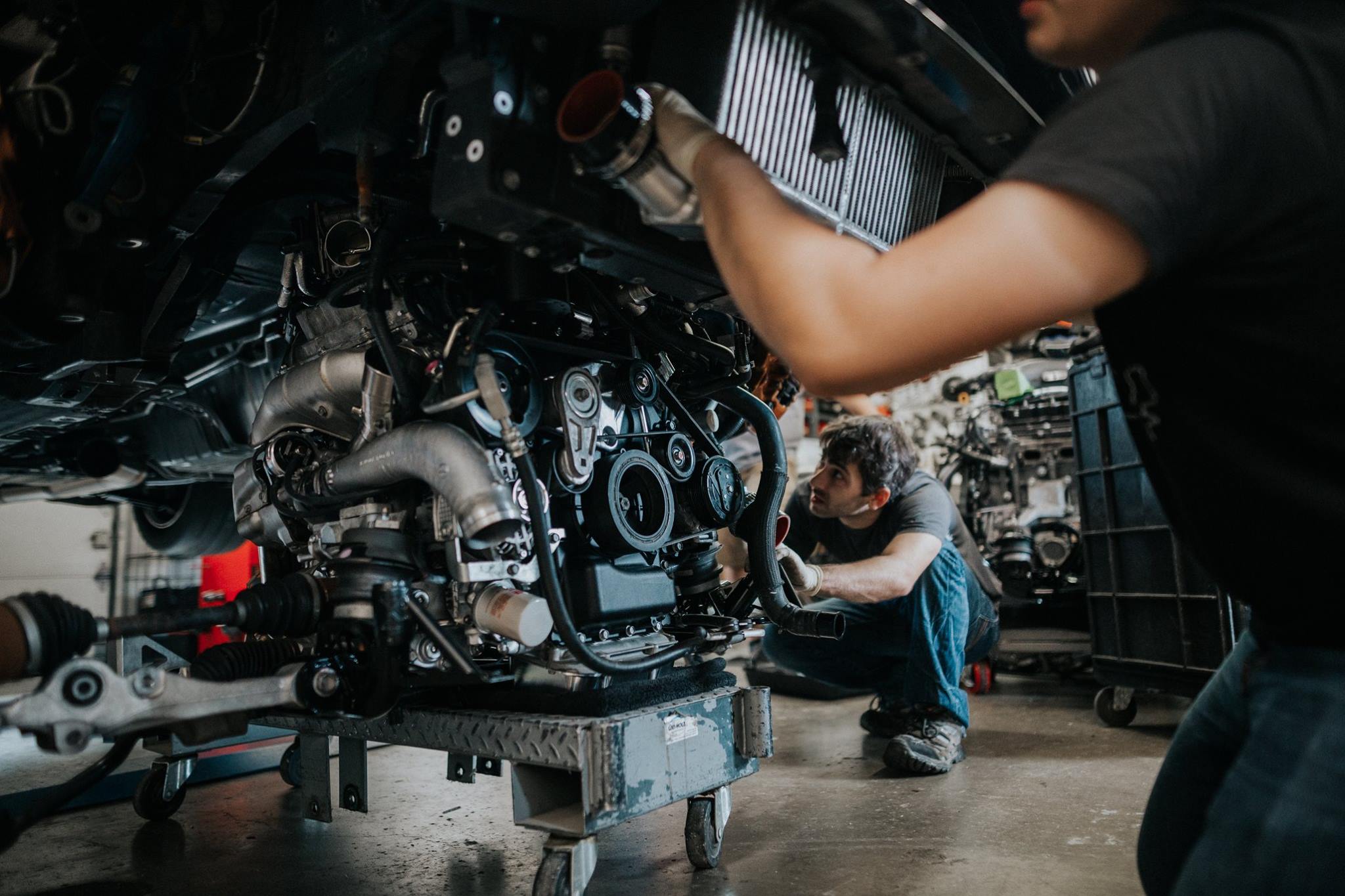 GTR Engine Installation