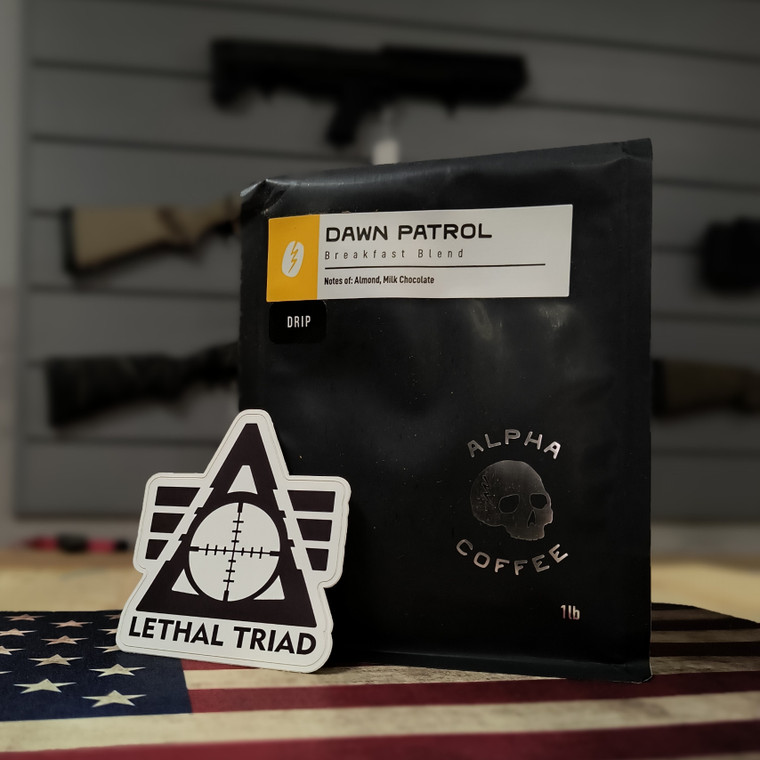 1lbs bag of drip grind Dawn Patrol Alpha Coffee