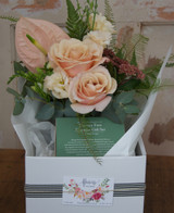 Coffee Cup Posy with Treat Coffee Cup Posy with Treat