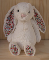 Bashful Cream Blossom Bunny Medium - Soft Toy