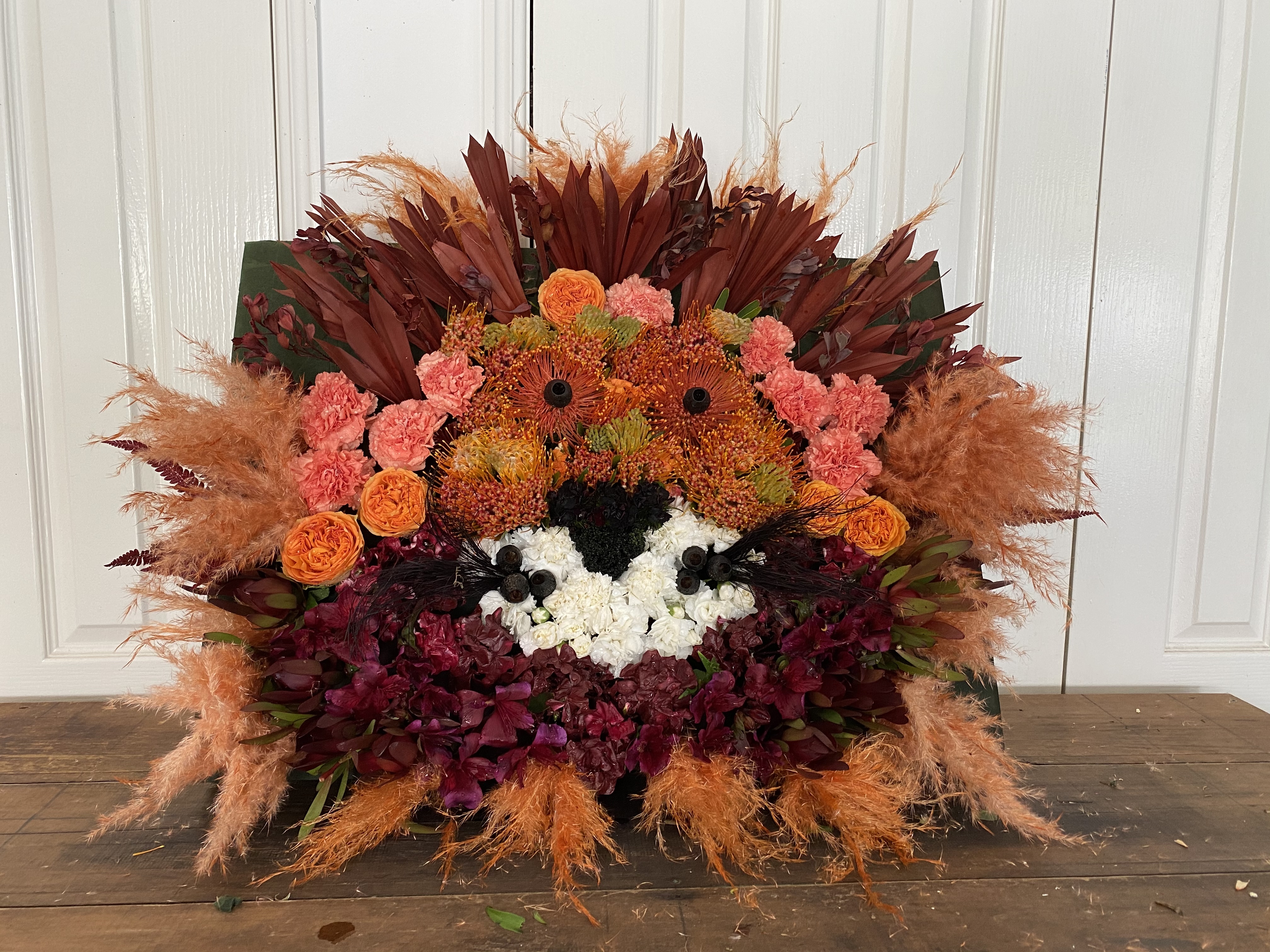 Flower Arrangement Lion Head