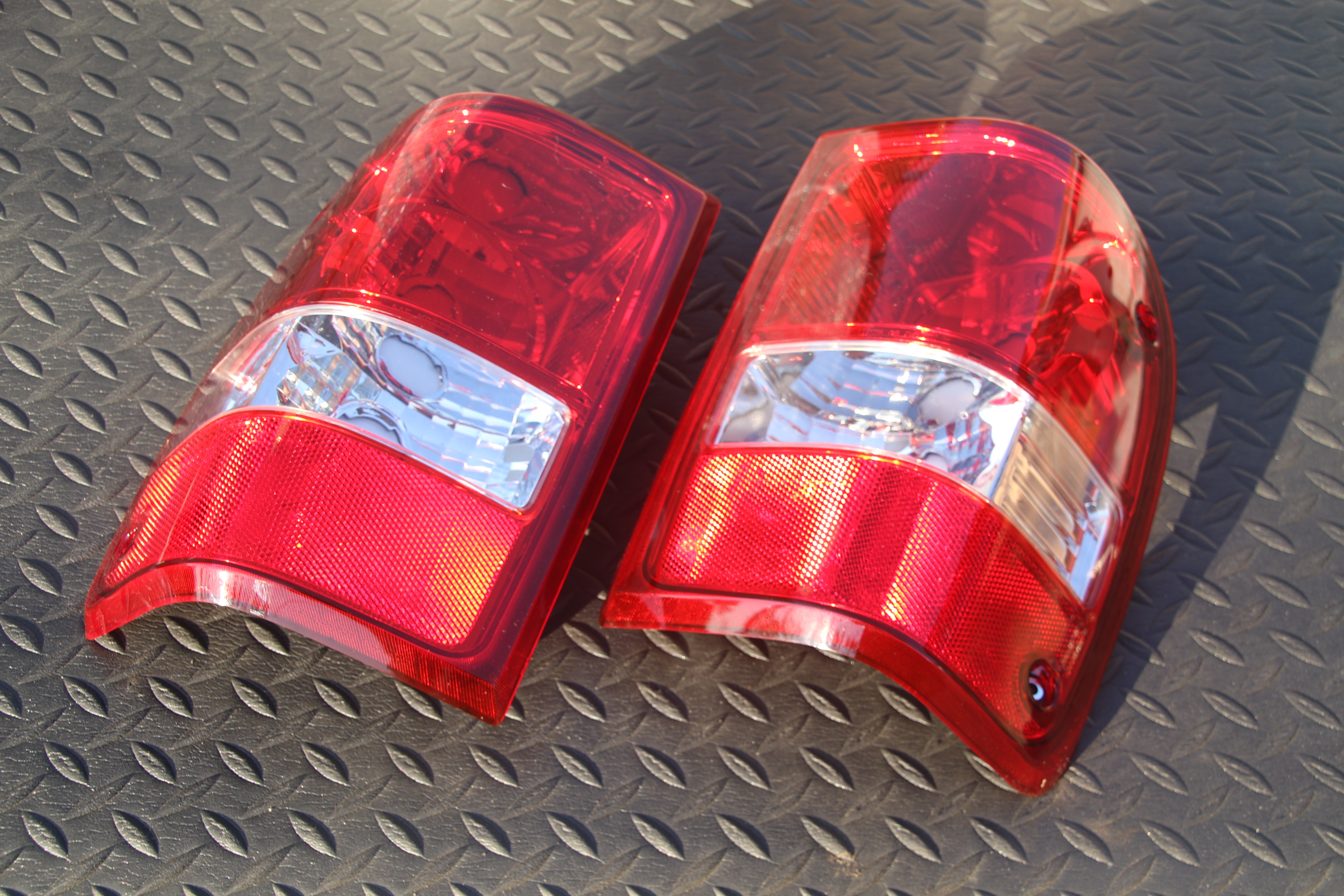 Labworkauto Rear Tail Light Set For Ford Ranger 2001-2011 - Left & Right, Chrome Housing