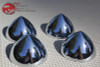 Center Mounted Custom Car Truck Hub Cap Bullet Noses Set Of 4 Hot Rat Street Rod