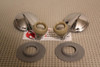 Chevy Buick Oldsmobile Pontiac Vent Window Handles Cranks Ivory Knobs