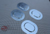 Chevy Gm A Body Trunk Floor Pan Oval Drain Plug Plates Set Of 4 New