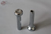 Chevy Gm Chrome Door Lock Knob Felt Lined Ferrule Kit Set Camaro Impala Nova New